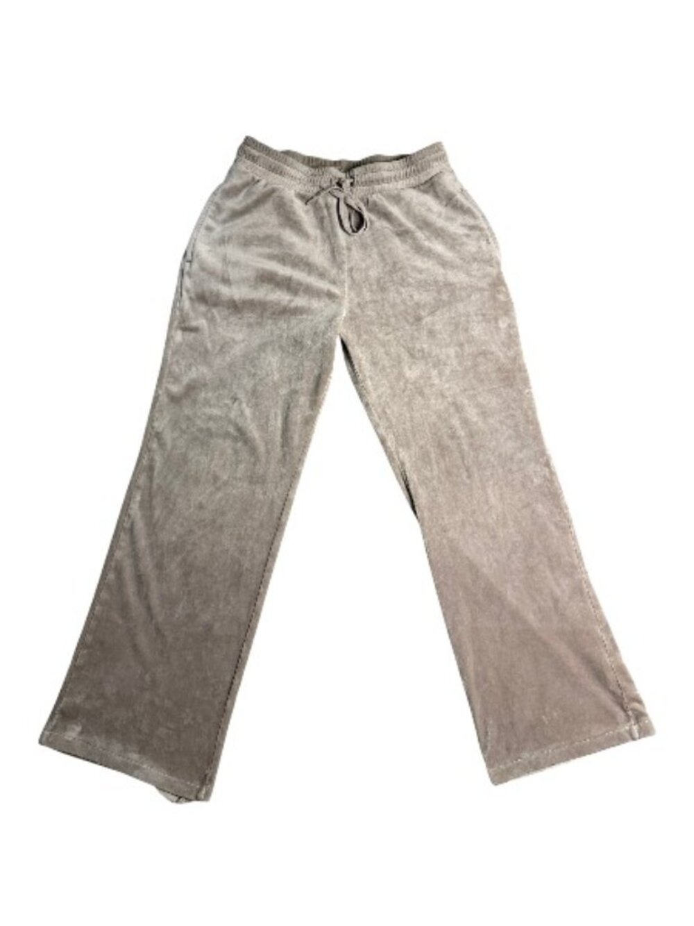H&M Women's Super Soft Pink/Beige Drawstring Pocketed Lounge Pants Small